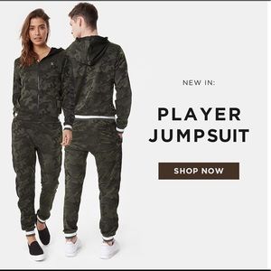 Limited edition! One Piece Jumpsuit Camo Print